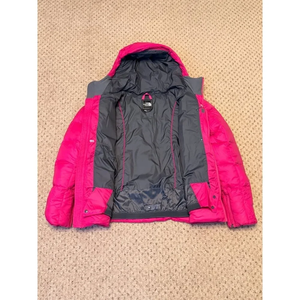 The North Face women's XL PINK 600-Down Filled Winter Puffer Coat Retails $300 - Picture 3 of 7
